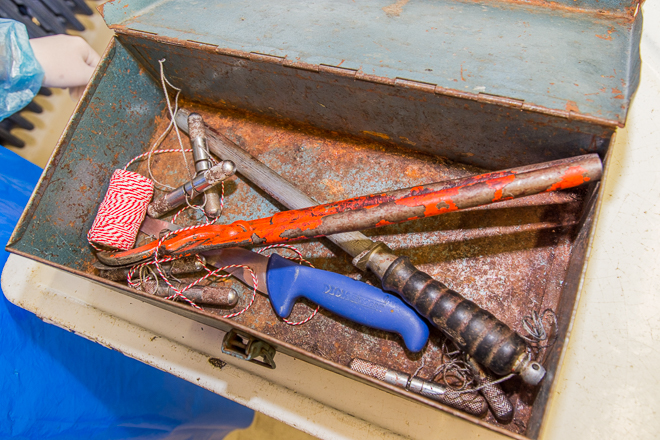 Toolbox clean and tidied up