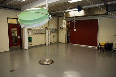 Empty and clean surgery room